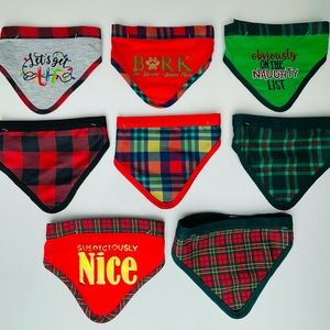 8/pc Bandana Set - New/Never Used - Pet Apparel